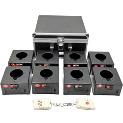 Battery fountain 8 cues